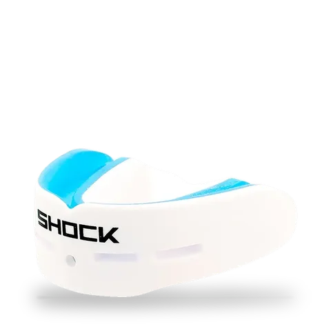 Protège-dents Shock Doctor double Nano, gel blanc
