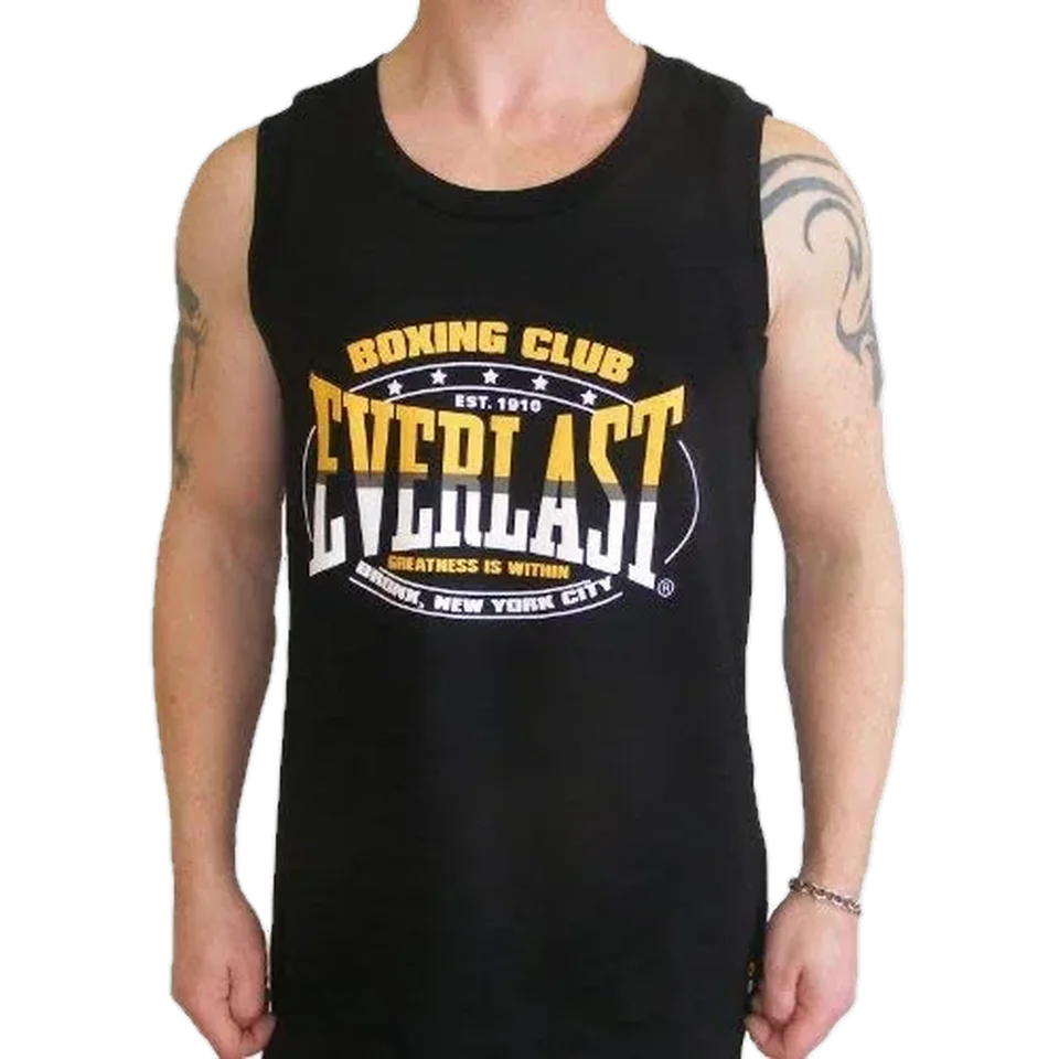 T-shirt sans manches Everlast Boxing Club, noir
