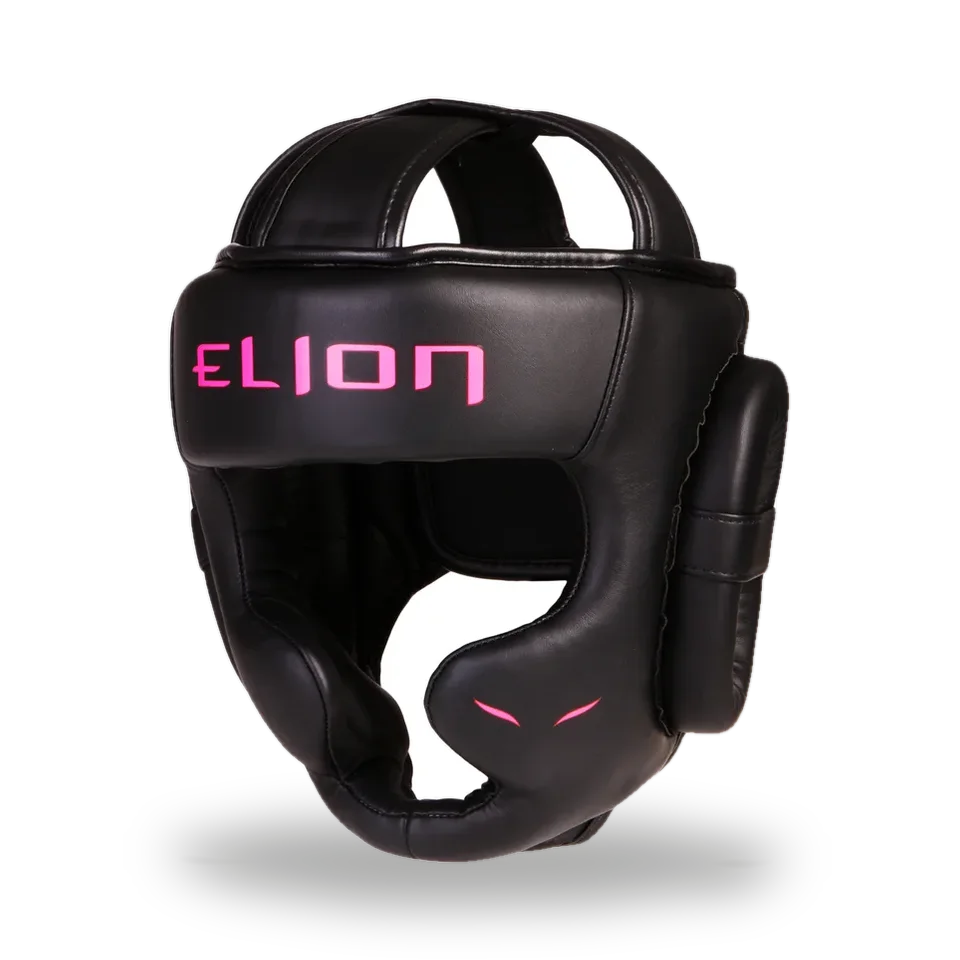 Casque de boxe Elion Uncage Matblack, rose