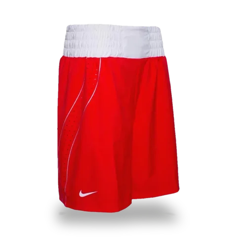 Short de boxe Nike Version 2.0, rouge