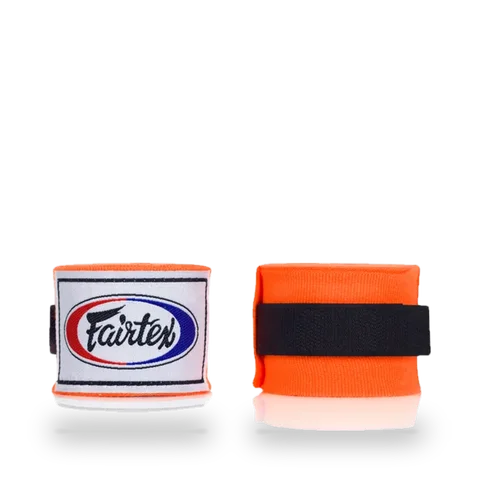 Bandes de boxe Fairtex, orange