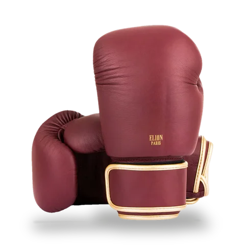 Gants de boxe Elion Vintage, bordeaux
