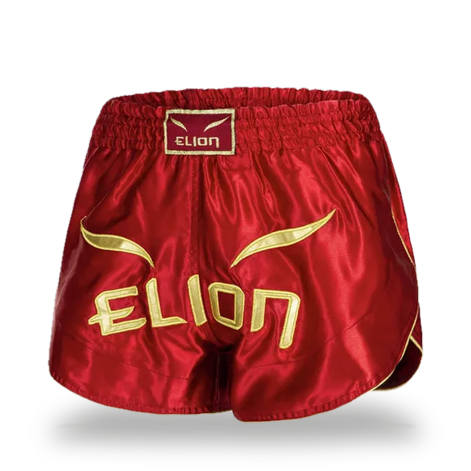 Short de boxe thaï Elion Origins, bordeaux