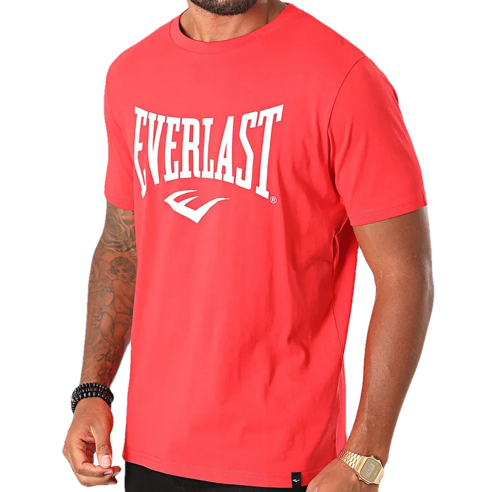 T-shirt Everlast Russel, rouge