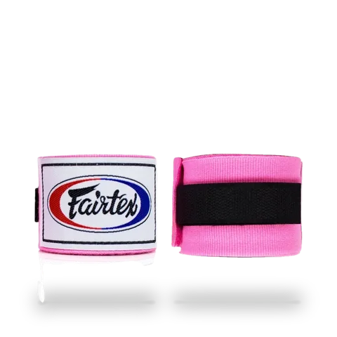 Bandes de boxe Fairtex, rose