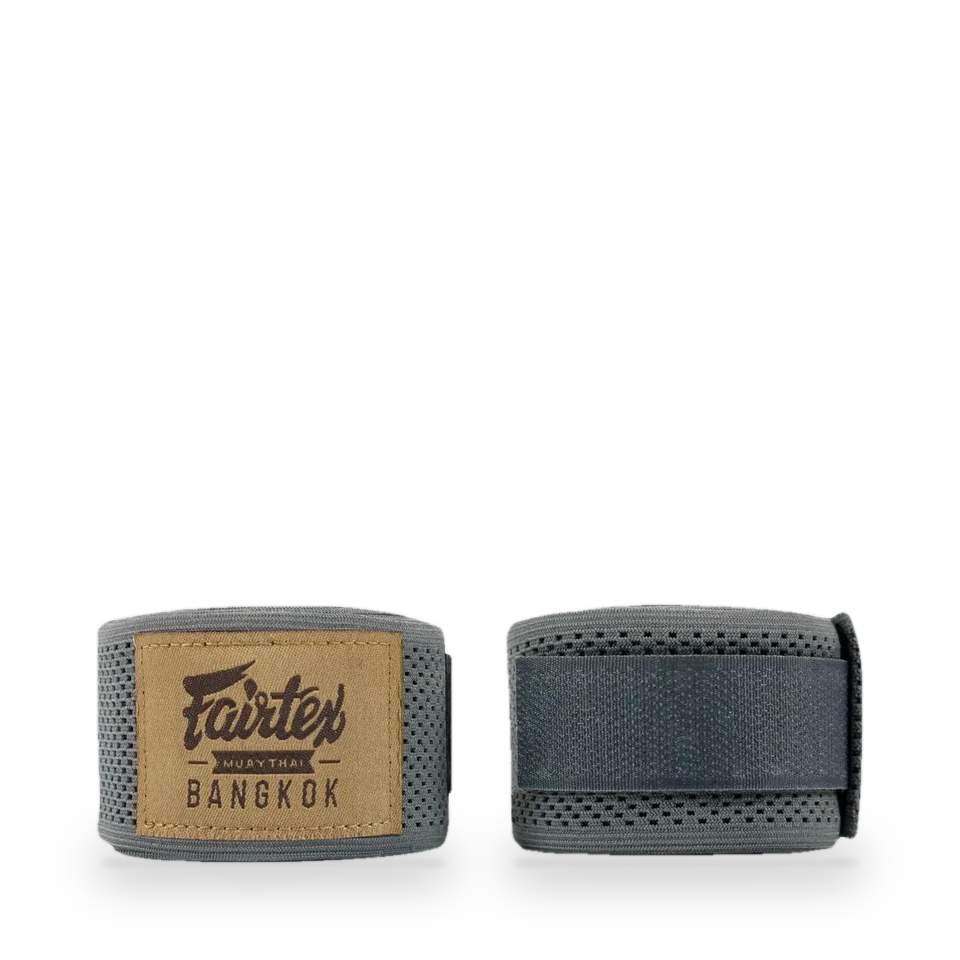 Bandes de boxe Fairtex, mesh gris