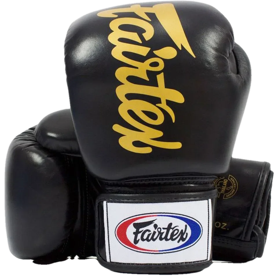 Gants de boxe Fairtex Deluxe, noir
