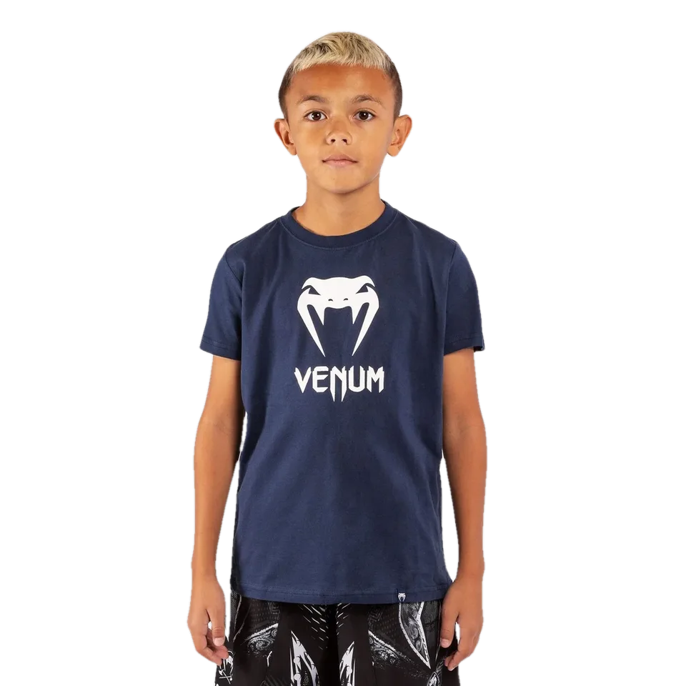T-shirt enfant Venum Classic, bleu marine