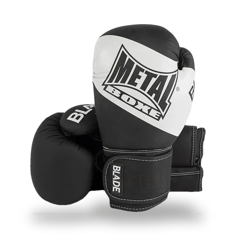Gants de boxe Blade Metal Boxe — noir et blanc